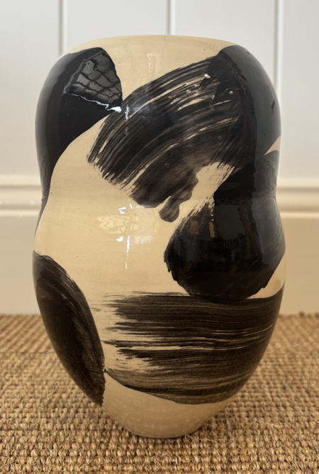 'Black Ink Cloud' Vase by David Usher - Image 3
