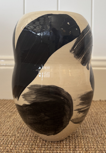 'Black Ink Cloud' Vase by David Usher - Image 4